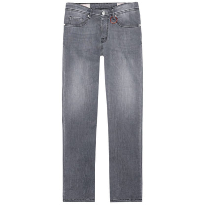 Gray Cotton Men Jeans-Tramarossa-LabelTerrace.com