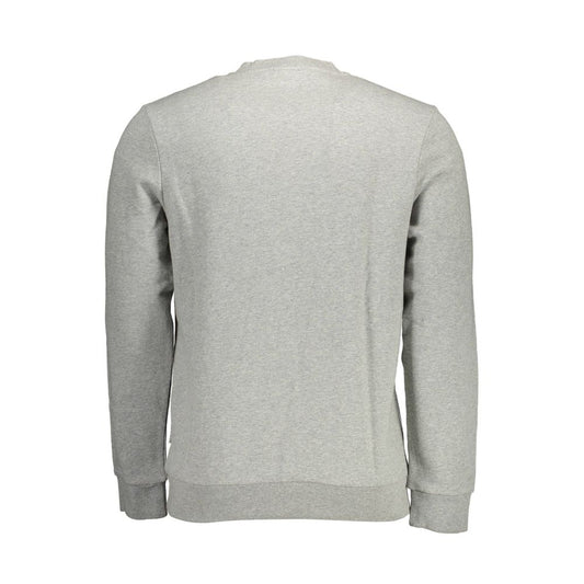 Gray Cotton Men Sweater-Napapijri-LabelTerrace.com