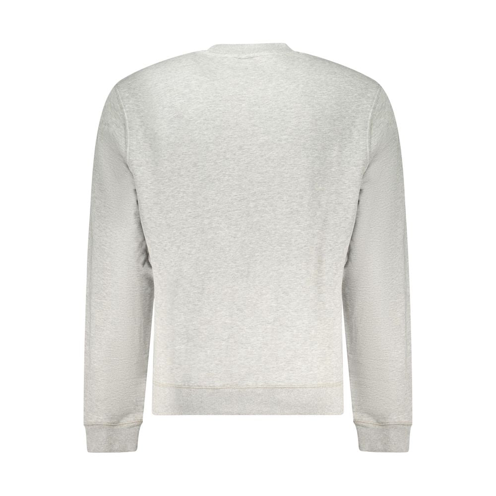 Gray Cotton Men Sweater-Napapijri-LabelTerrace.com