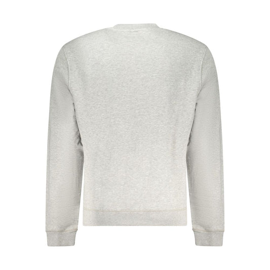 Gray Cotton Men Sweater-Napapijri-LabelTerrace.com