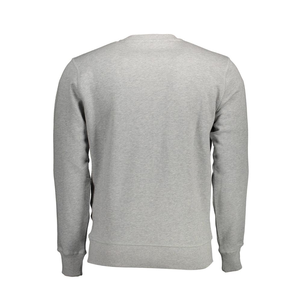 Gray Cotton Men Sweater-North Sails-LabelTerrace.com