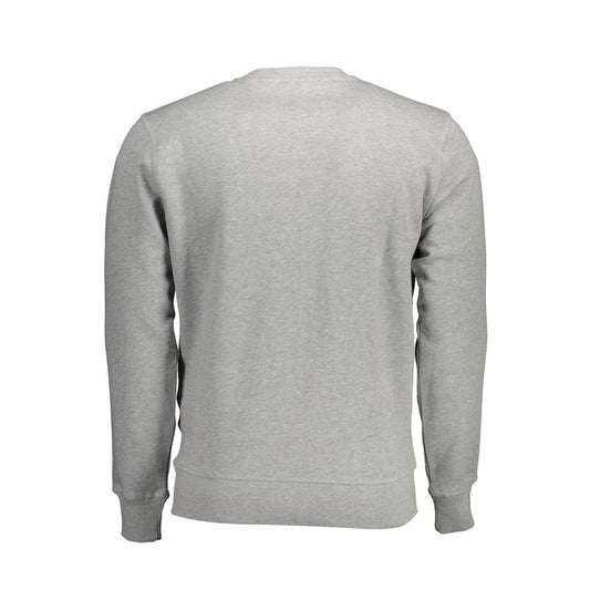 Gray Cotton Men Sweater-North Sails-LabelTerrace.com