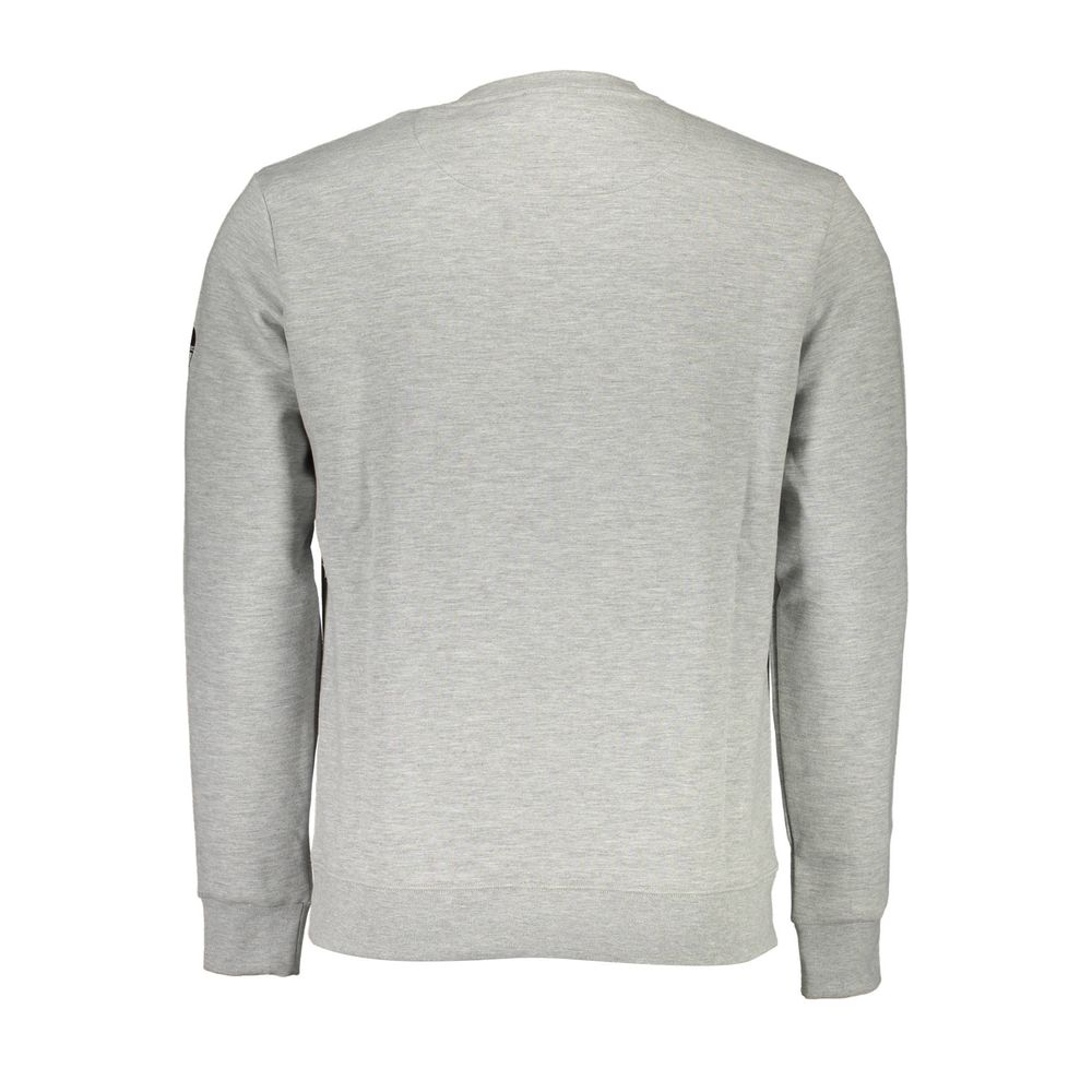 Gray Cotton Men Sweater-North Sails-LabelTerrace.com