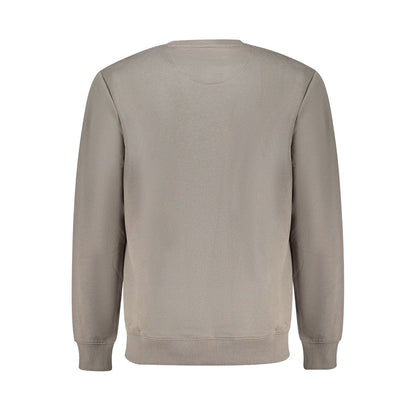 Gray Cotton Men Sweater-Lee-LabelTerrace.com