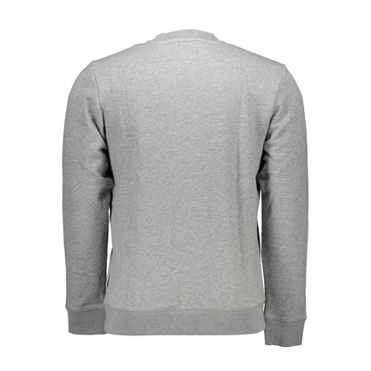 Gray Cotton Men Sweater-Napapijri-LabelTerrace.com