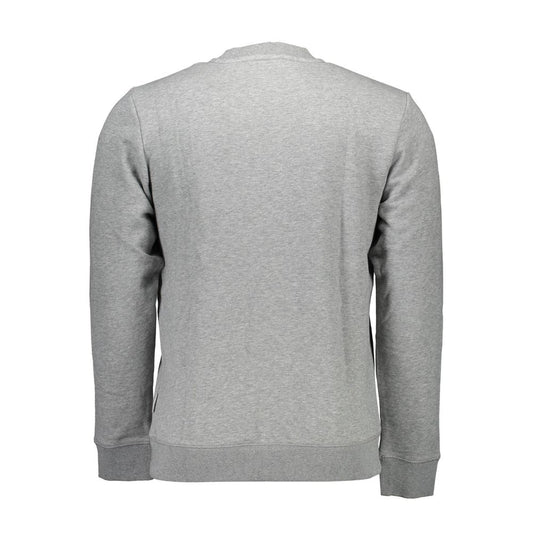 Gray Cotton Men Sweater-Napapijri-LabelTerrace.com