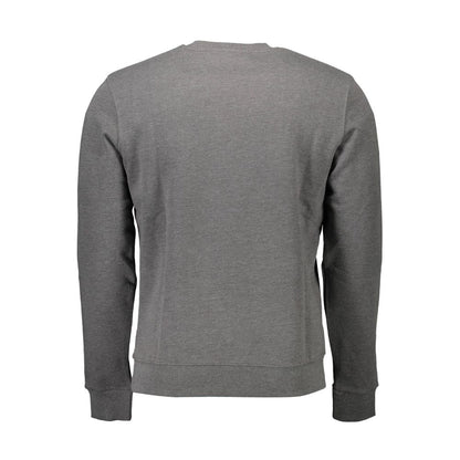 Gray Cotton Men Sweater-U.S. POLO ASSN.-LabelTerrace.com