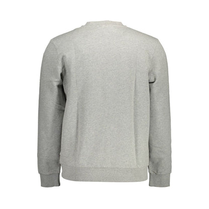 Gray Cotton Men Sweater-Napapijri-LabelTerrace.com
