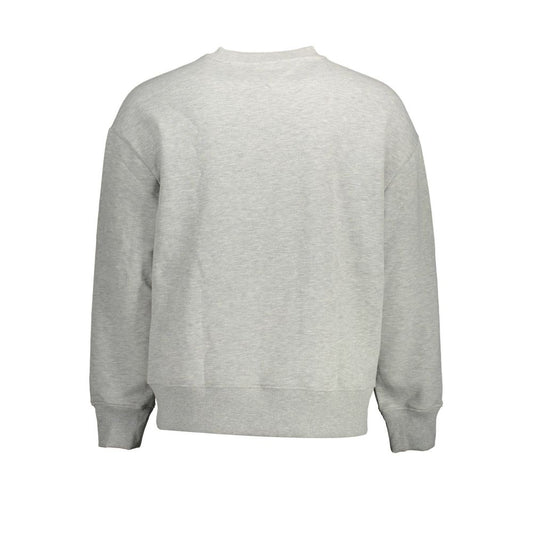 Gray Cotton Men Sweater-Tommy Hilfiger-LabelTerrace.com