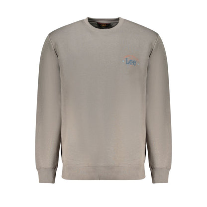 Gray Cotton Men Sweater-Lee-LabelTerrace.com