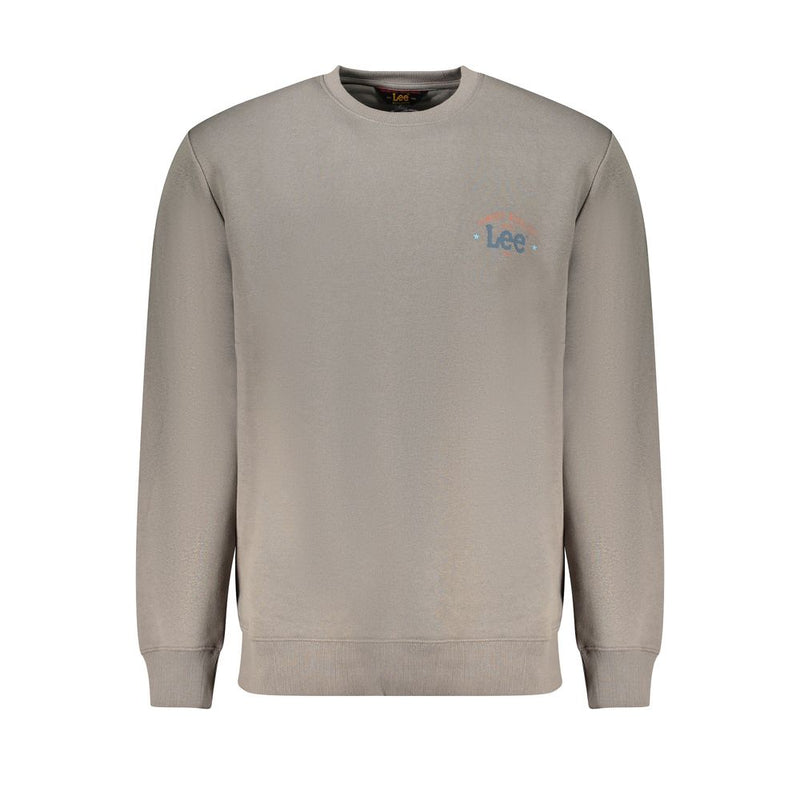 Gray Cotton Men Sweater-Lee-LabelTerrace.com