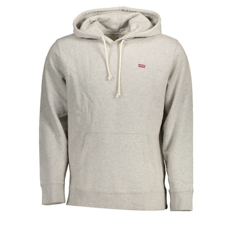 Gray Cotton Men Sweater-Levi's-LabelTerrace.com