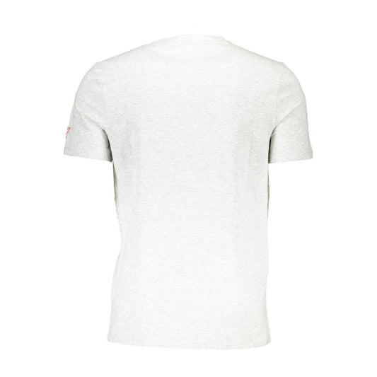 Gray Cotton Men T-Shirt-Guess Jeans-LabelTerrace.com
