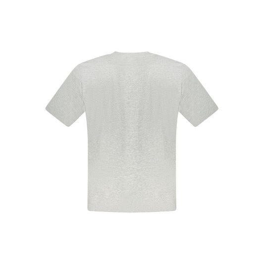 Gray Cotton Men T-Shirt-North Sails-LabelTerrace.com