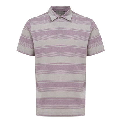 Gray Cotton Polo Shirt-Canali-LabelTerrace.com