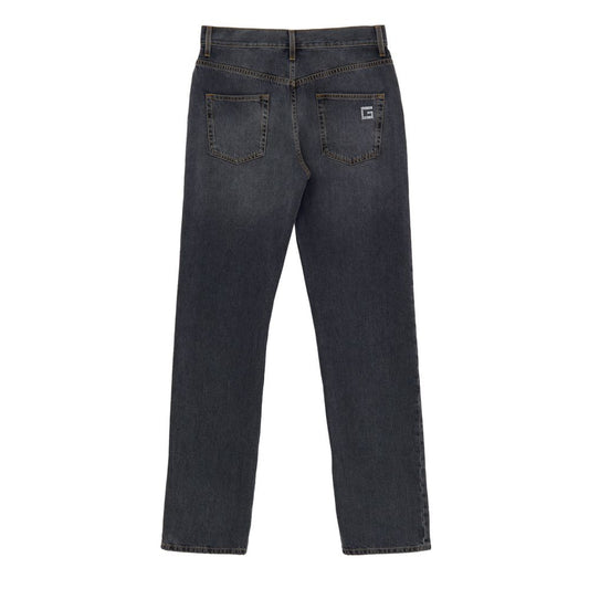 Gray Cotton Jeans Denim-Gucci-LabelTerrace.com