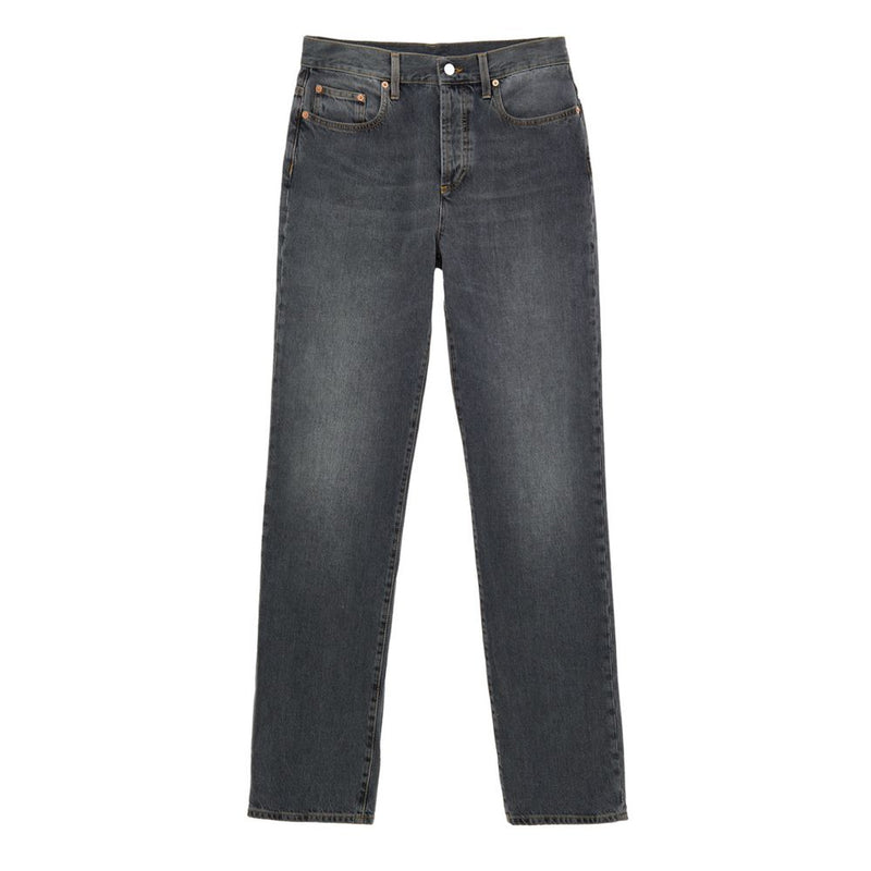 Gray Cotton Jeans Denim-Gucci-LabelTerrace.com