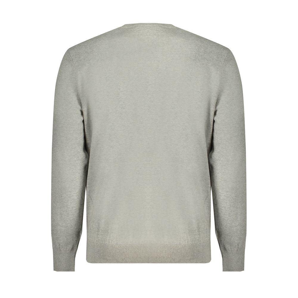Gray Cotton Sweater-Timberland-LabelTerrace.com