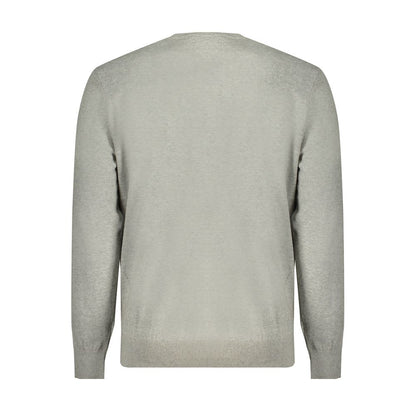 Gray Cotton Sweater-Timberland-LabelTerrace.com