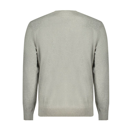 Gray Cotton Sweater-Timberland-LabelTerrace.com