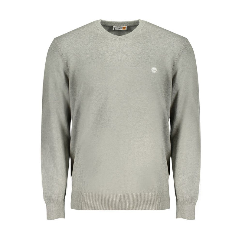Gray Cotton Sweater-Timberland-LabelTerrace.com