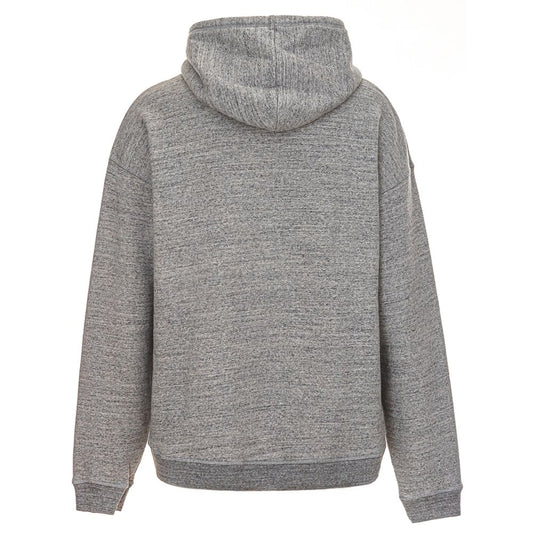 Gray Cotton Hoody-Dsquared²-LabelTerrace.com