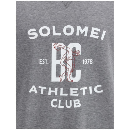 Gray Cotton Sweatshirt