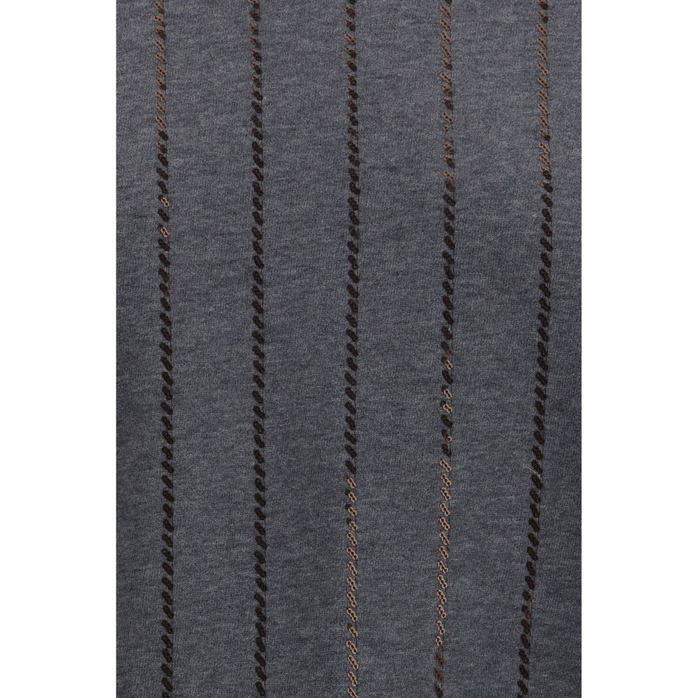 Gray Cotton Sweatshirt