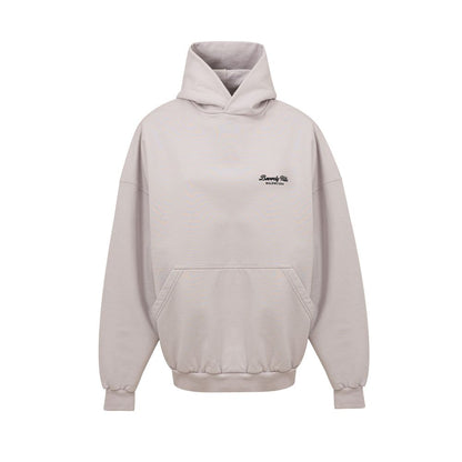 Gray Cotton Hoody-Balenciaga-LabelTerrace.com