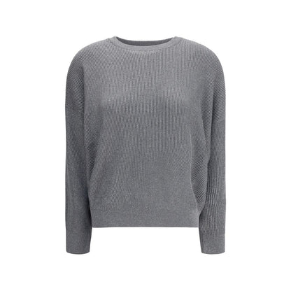 Gray Cotton Sweatshirt