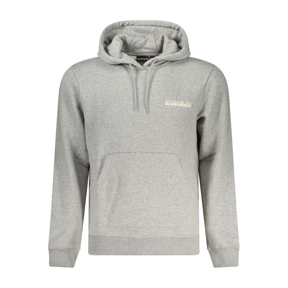 Gray Cotton Sweatshirt-Napapijri-LabelTerrace.com