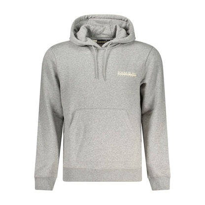 Gray Cotton Sweatshirt-Napapijri-LabelTerrace.com