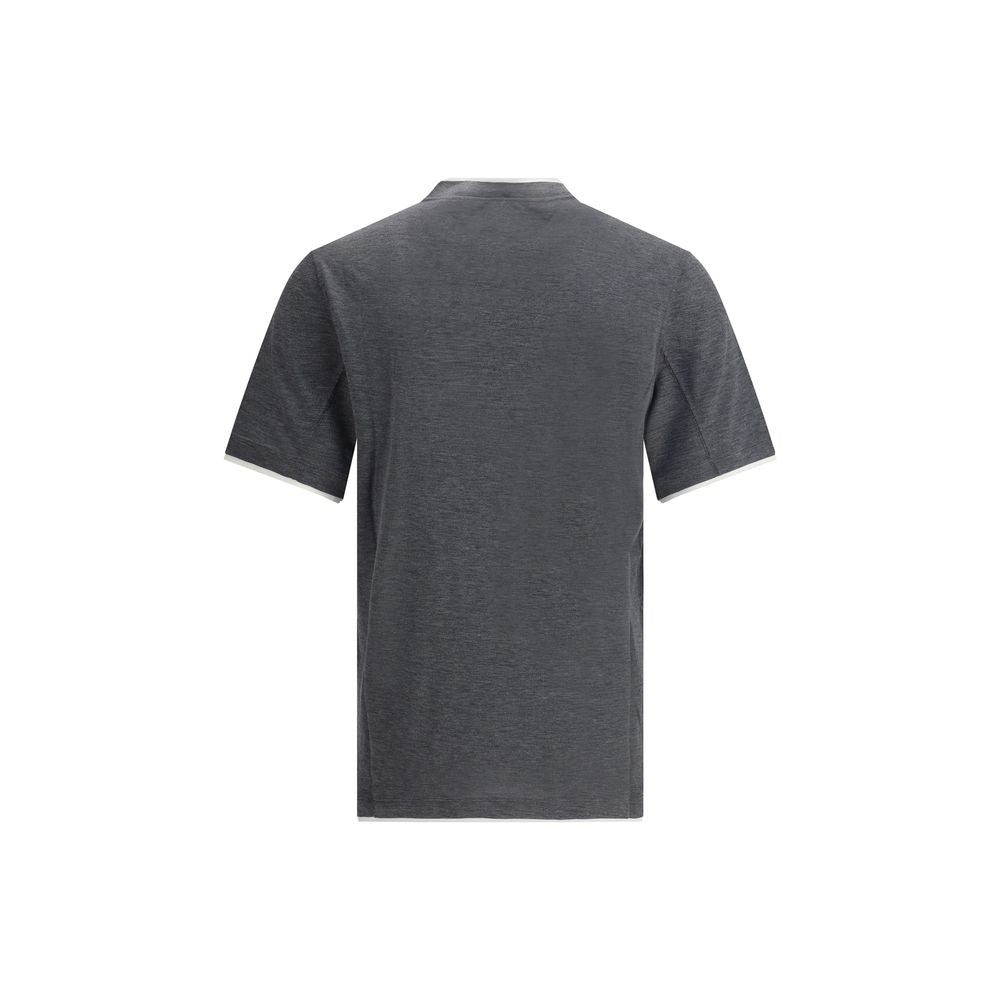 Gray Cotton T-Shirt