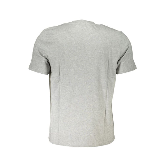 Gray Cotton T-Shirt-North Sails-LabelTerrace.com