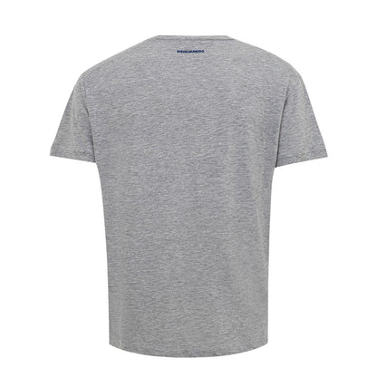 Gray Cotton T-Shirt-Dsquared²-LabelTerrace.com