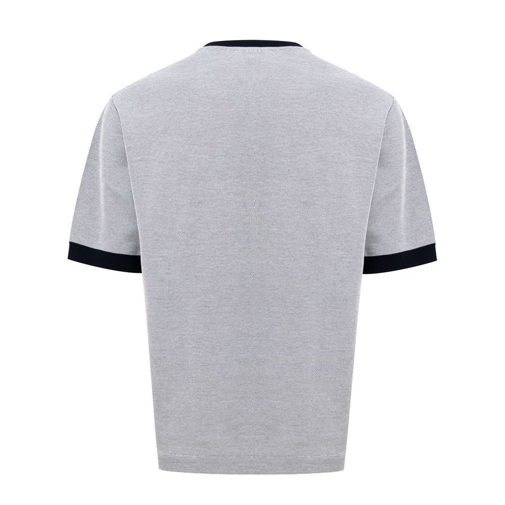 Gray Cotton T-Shirt-Dunhill-LabelTerrace.com