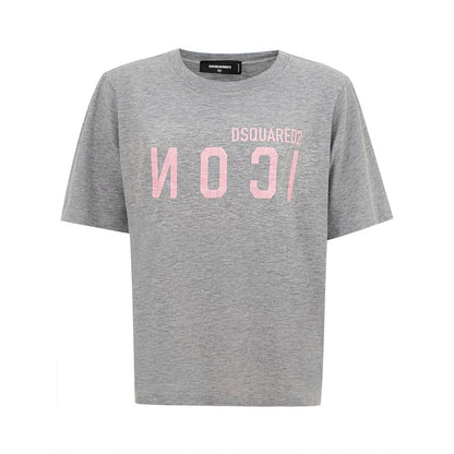 Gray Cotton T-Shirt