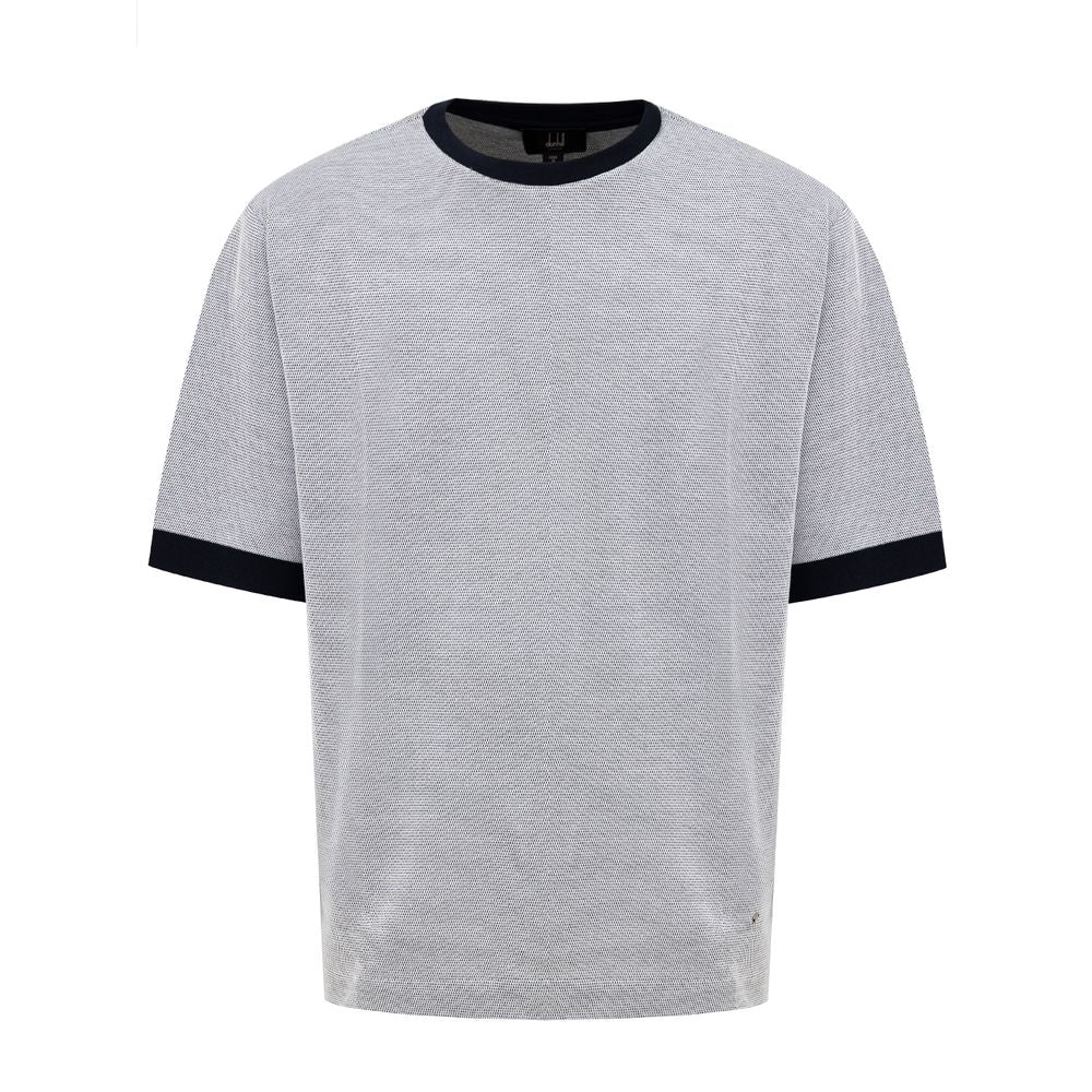 Gray Cotton T-Shirt-Dunhill-LabelTerrace.com