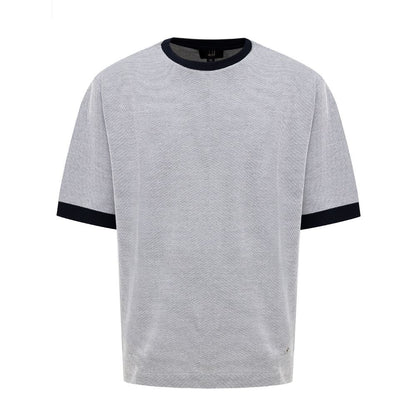 Gray Cotton T-Shirt-Dunhill-LabelTerrace.com