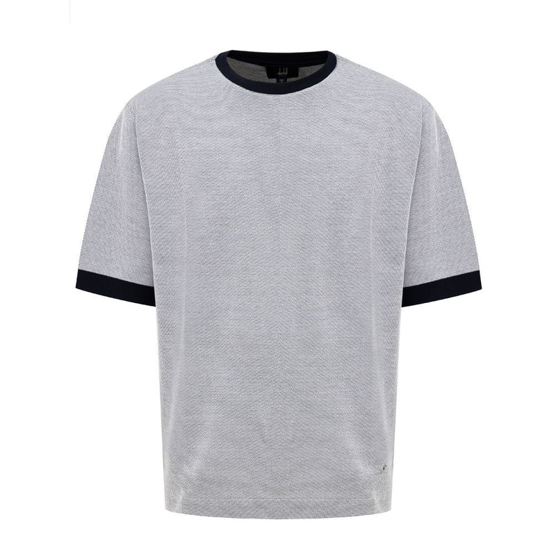 Gray Cotton T-Shirt-Dunhill-LabelTerrace.com