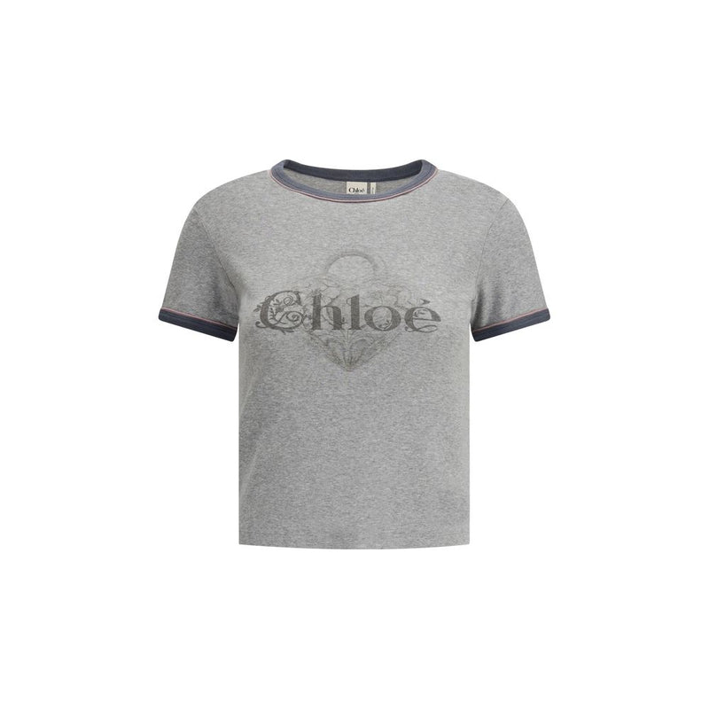 Gray Cotton T-Shirt