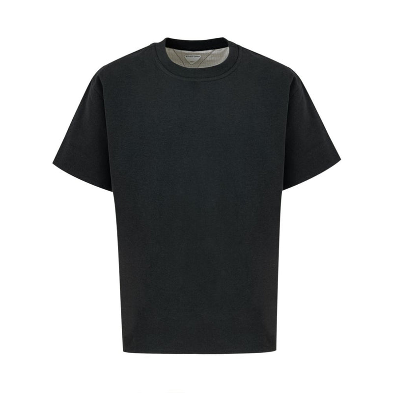 Gray Cotton T-Shirt-Bottega Veneta-LabelTerrace.com