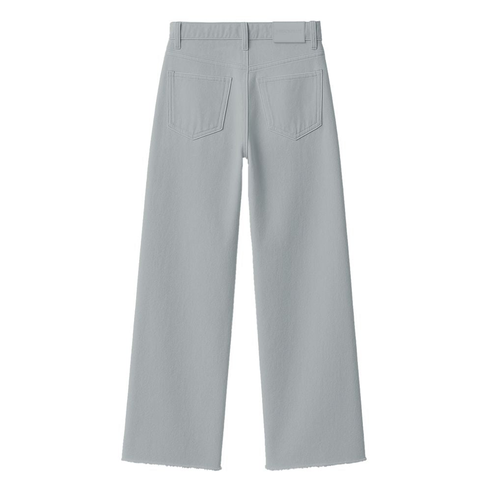 Gray Cotton Women Jeans-Hinnominate-LabelTerrace.com