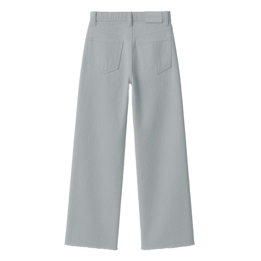 Gray Cotton Women Jeans-Hinnominate-LabelTerrace.com