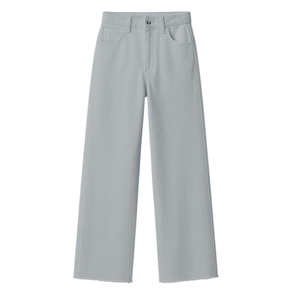 Gray Cotton Women Jeans-Hinnominate-LabelTerrace.com