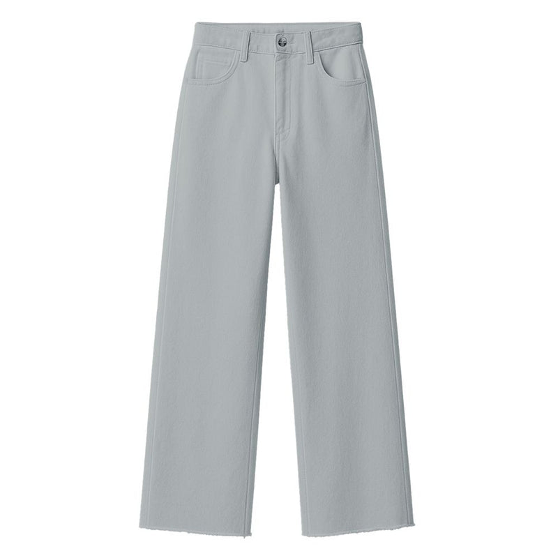 Gray Cotton Women Jeans-Hinnominate-LabelTerrace.com
