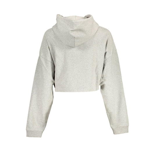 Gray Cotton Women Sweater-Tommy Hilfiger-LabelTerrace.com