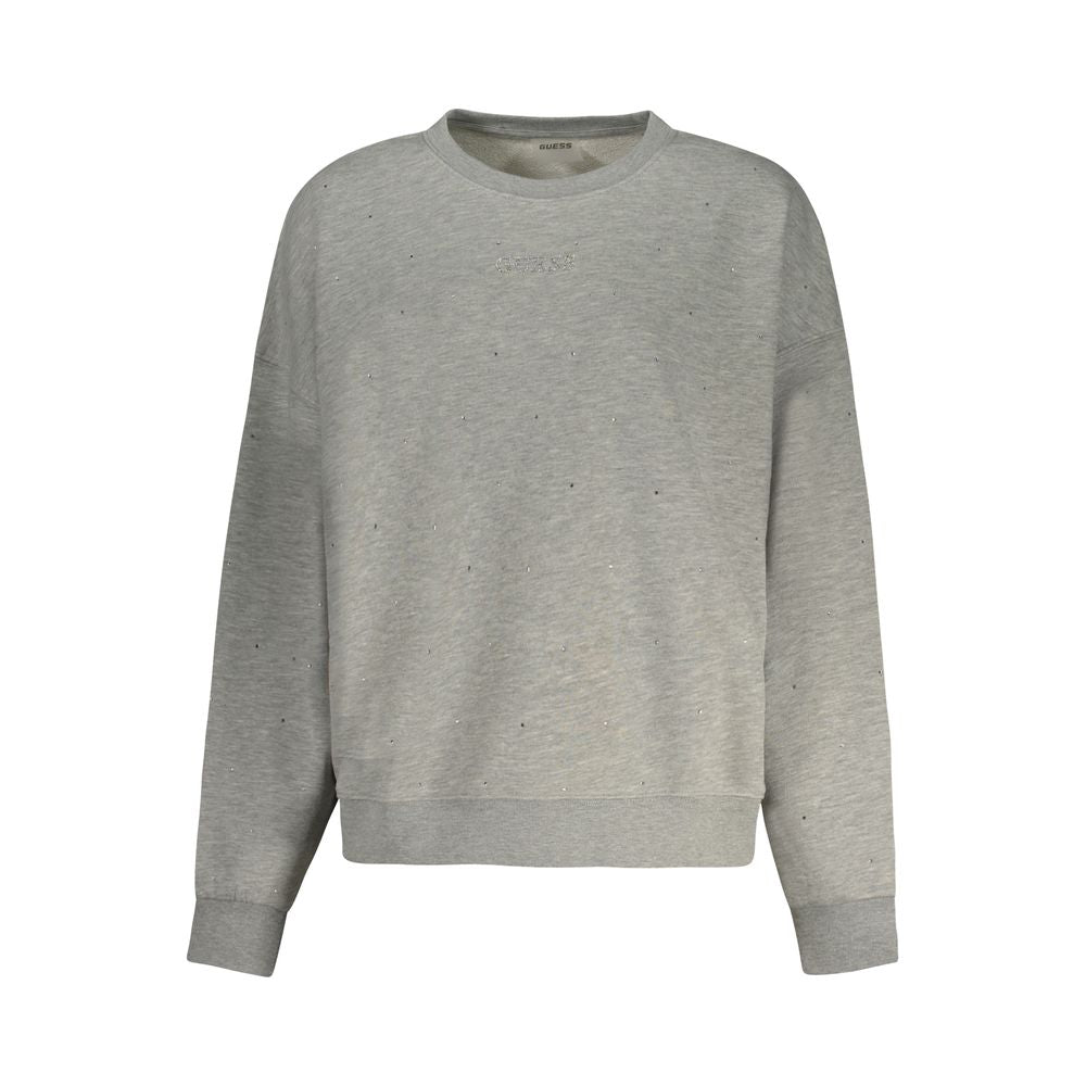 Gray Cotton Women Sweater
