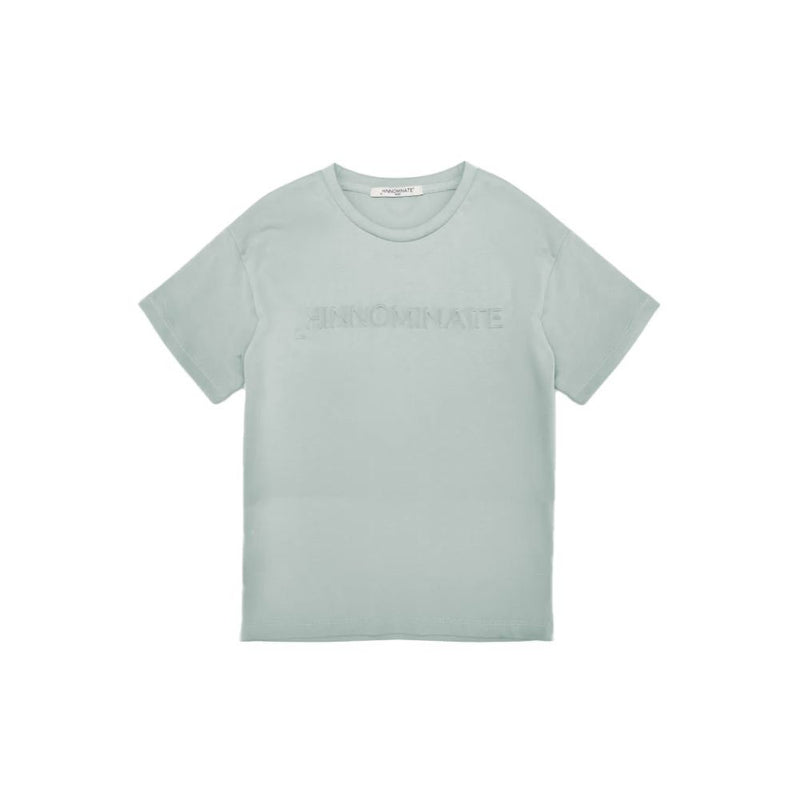 Gray Cotton Women T-Shirt-Hinnominate-LabelTerrace.com