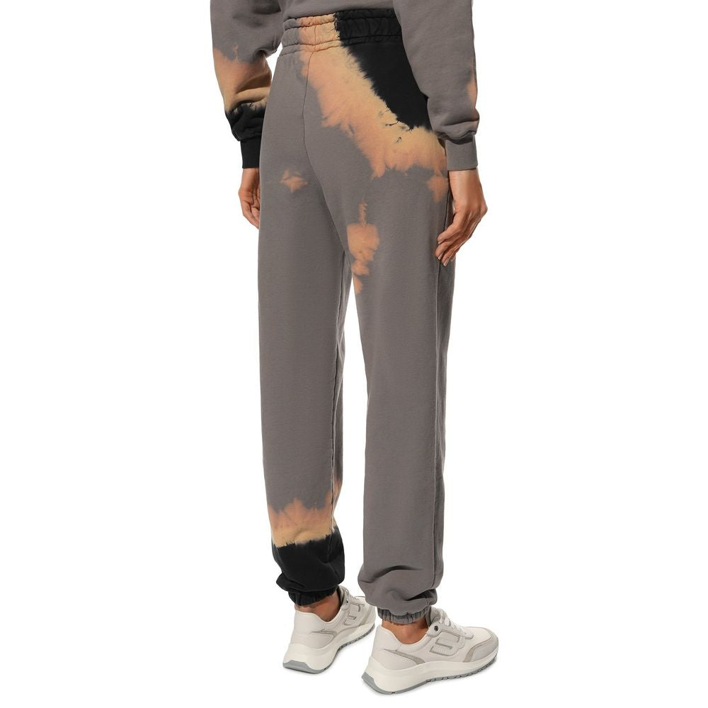 Gray Cotton Women Track Pant-Comme Des Fuckdown-LabelTerrace.com
